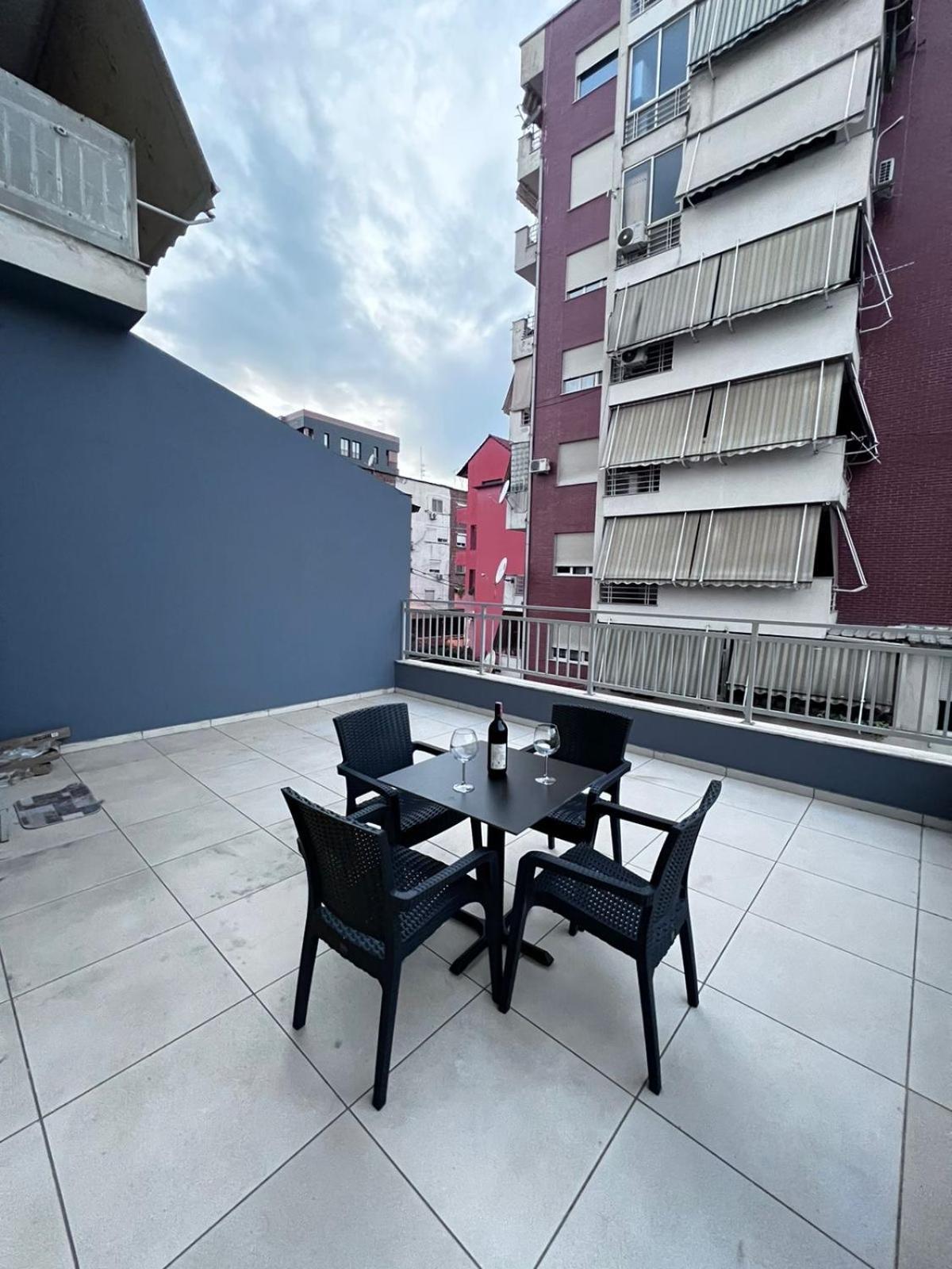 New Baazar Terrace Apartment Tirana Exteriér fotografie